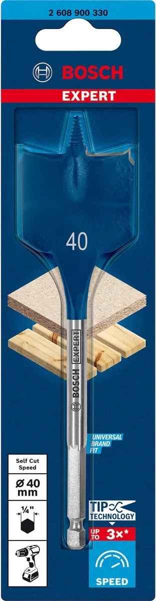 Bosch Professional EXPERT Speedboor Self Cut 40x152mm