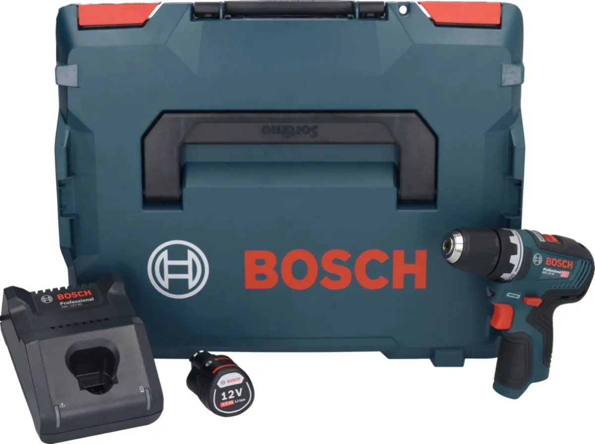 Bosch Professional GSR 12V-35 Accuboormachine - 35Nm Borstelloos - 2000mAh