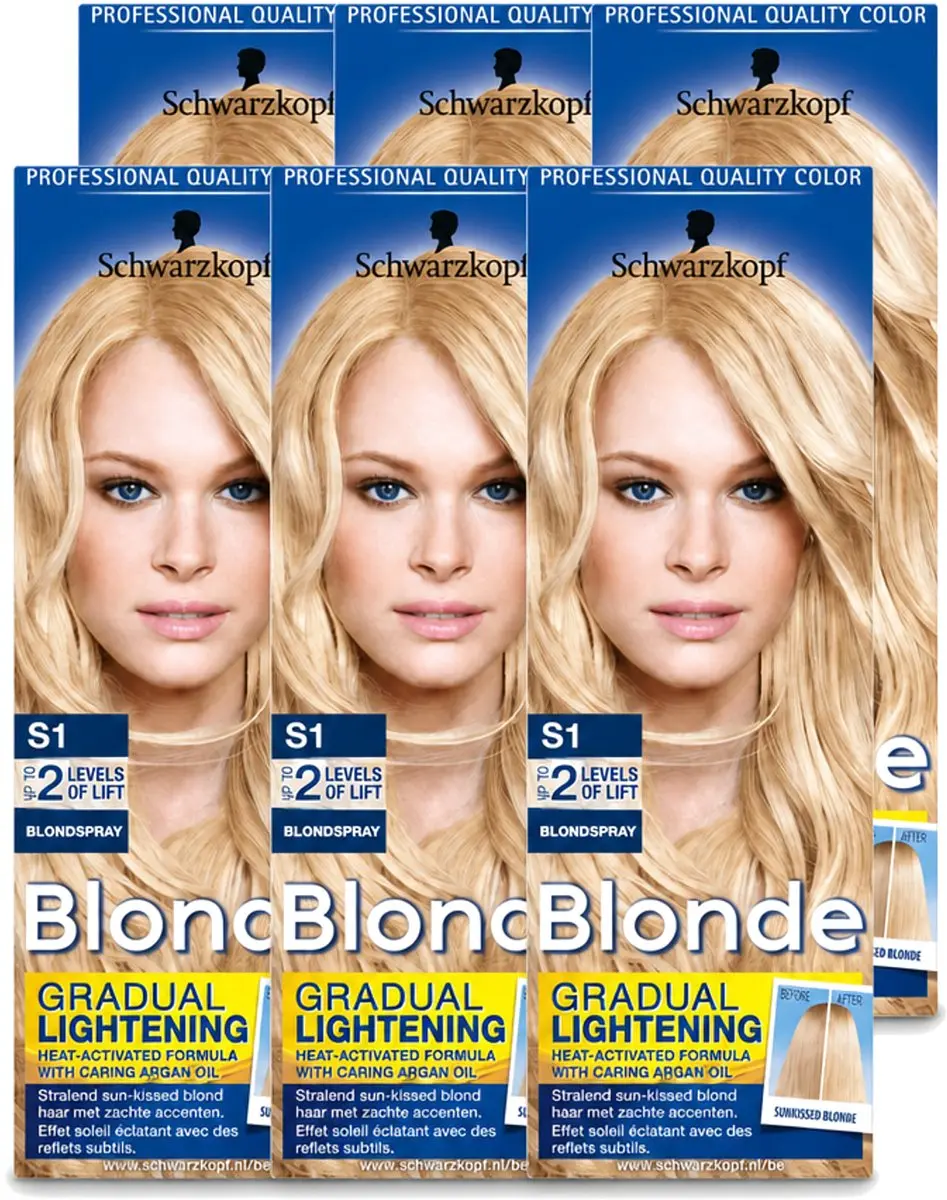 6 x Schwarzkopf