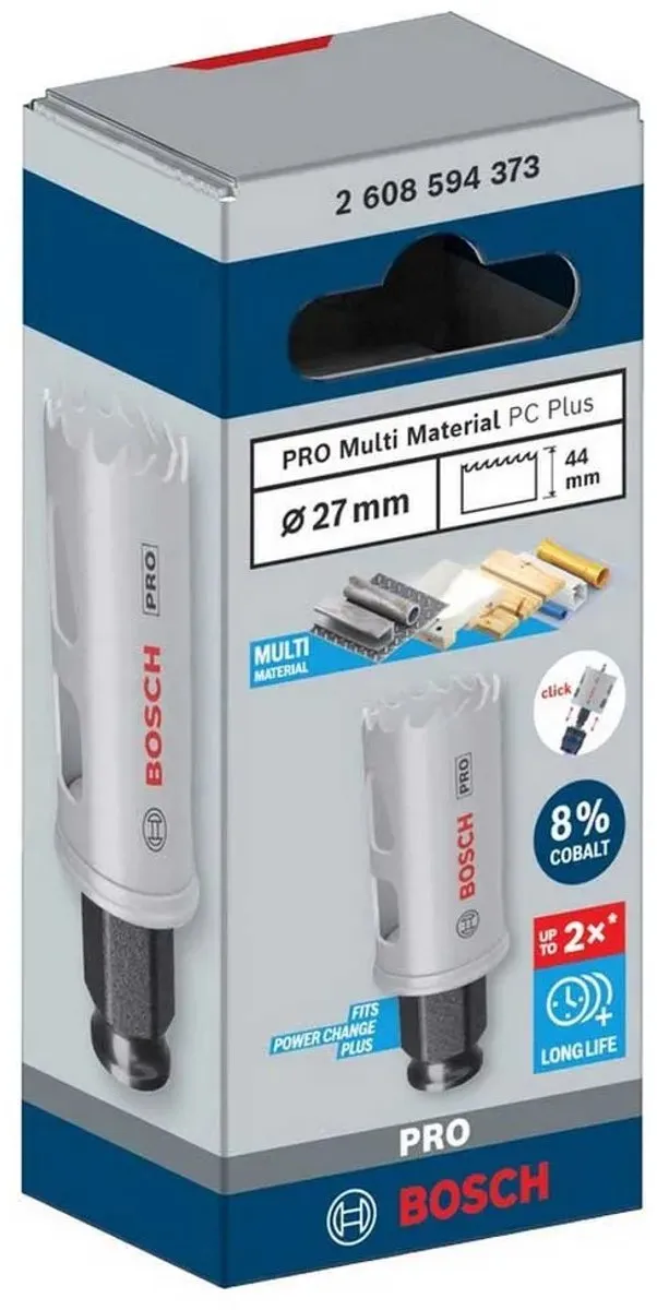 Bosch Professional GATZAAG PC PLUS MULTI 27mm - Gips - 6 Stuks