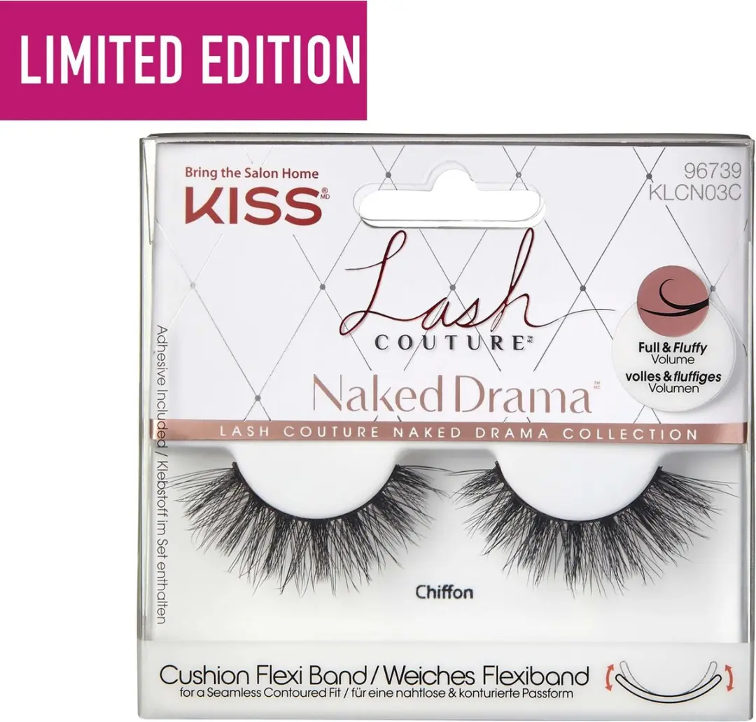 Kiss Wimpers Lash Couture Naked Drama Nep Wimpers