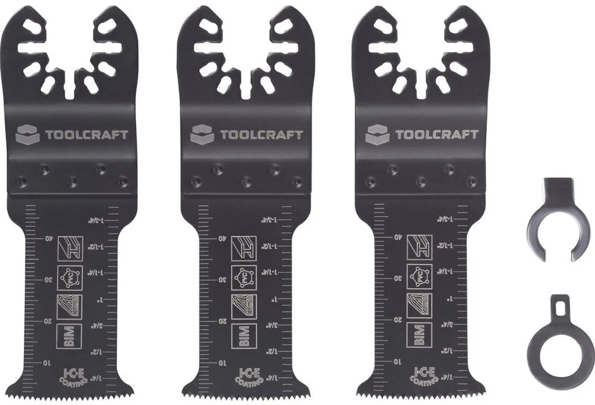 TOOLCRAFT TO-10283178 Bimetaal Multitool Accessoireset