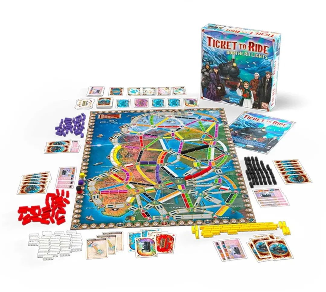 Days of Wonder Ticket to Ride Northern Lights Bordspel