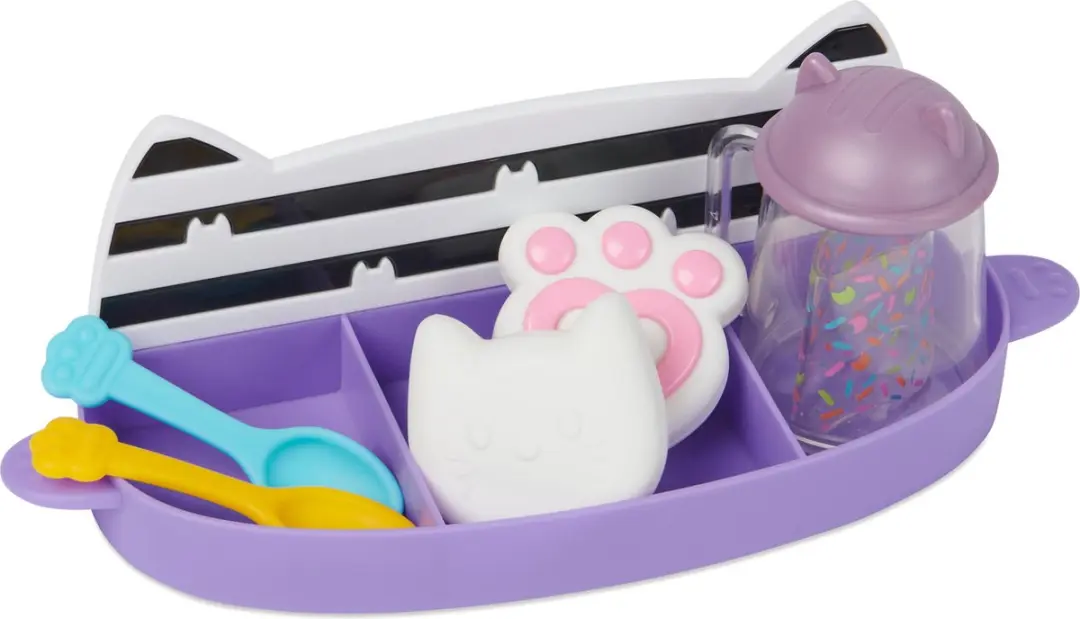 Spin Master Gabby’s Poppenhuis Spikkelfeest Serviceset - afbeelding 4 van 6