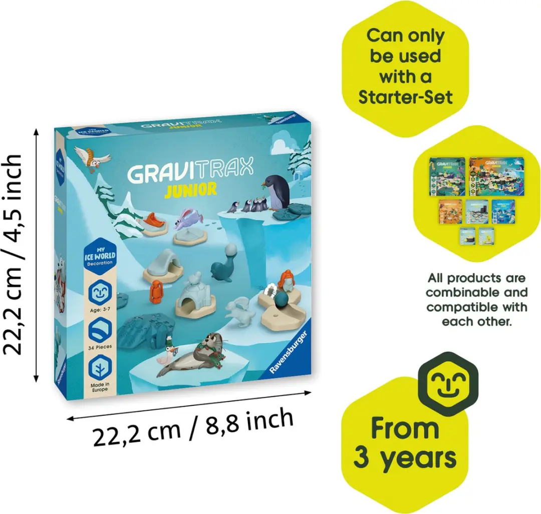 GraviTrax Junior Extension My Arctic - 182 Onderdelen - afbeelding 2 van 6