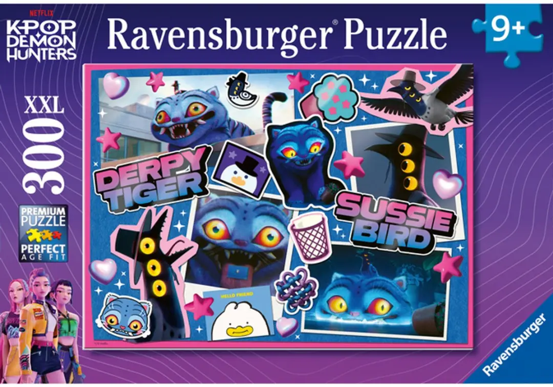 Ravensburger K-Pop Demon Hunters XXL Puzzel 300 Stuks - 49x36cm