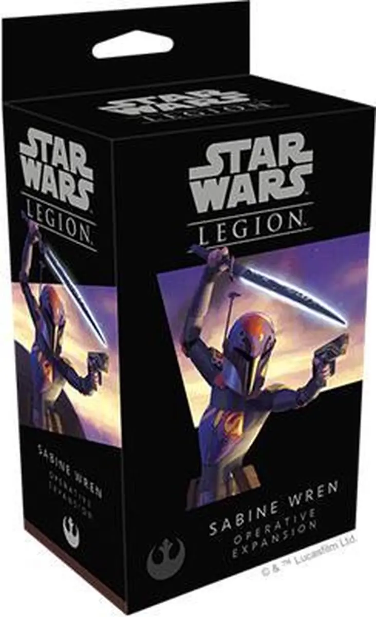 Fantasy Flight Games Star Wars Legion Sabine Wren Operative