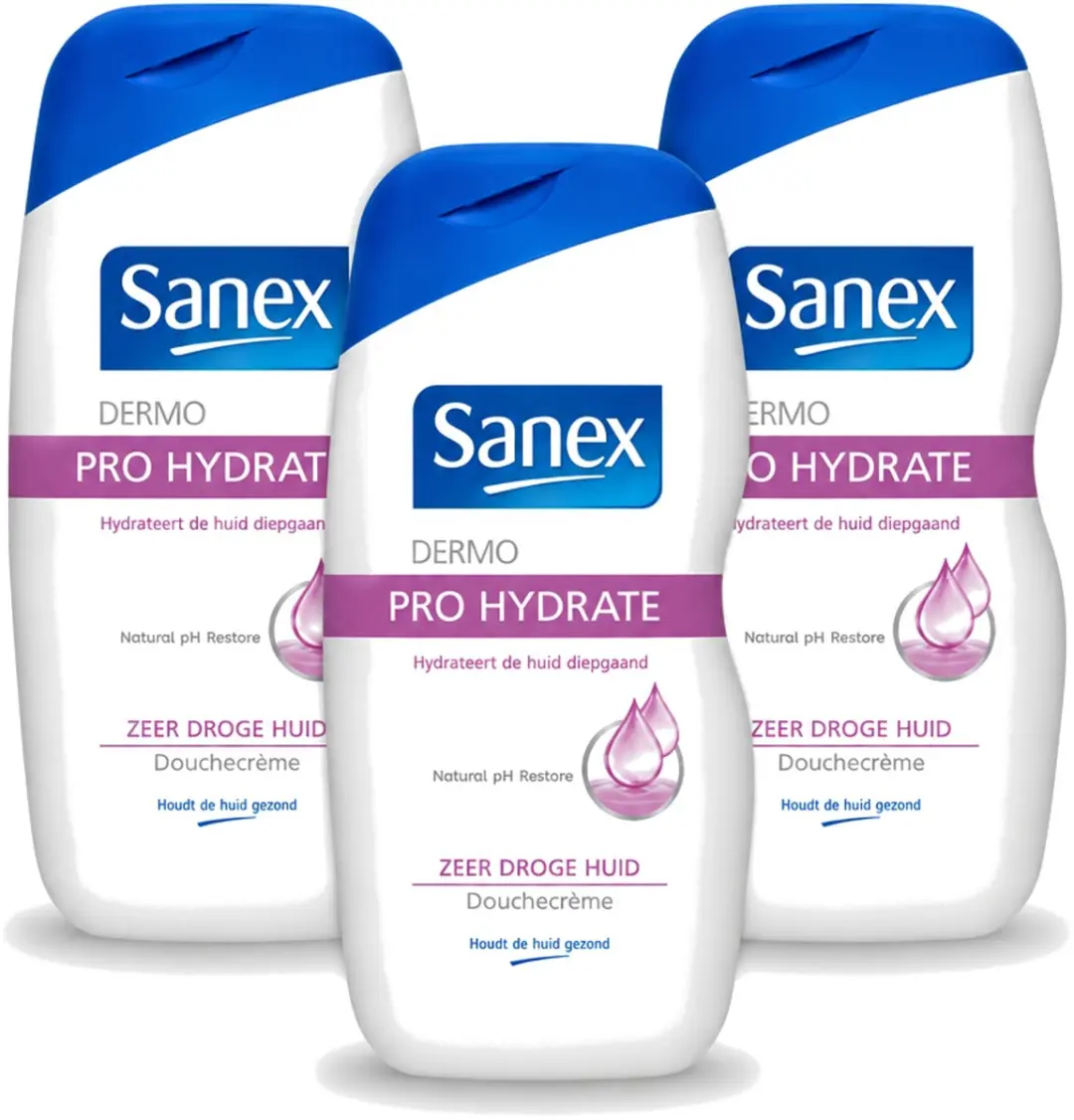 3 x Sanex Dermo
