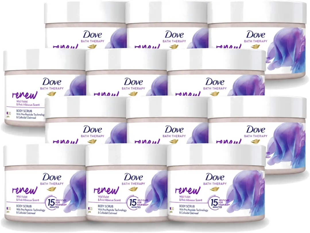 12 x Dove Bath Therapy Renew