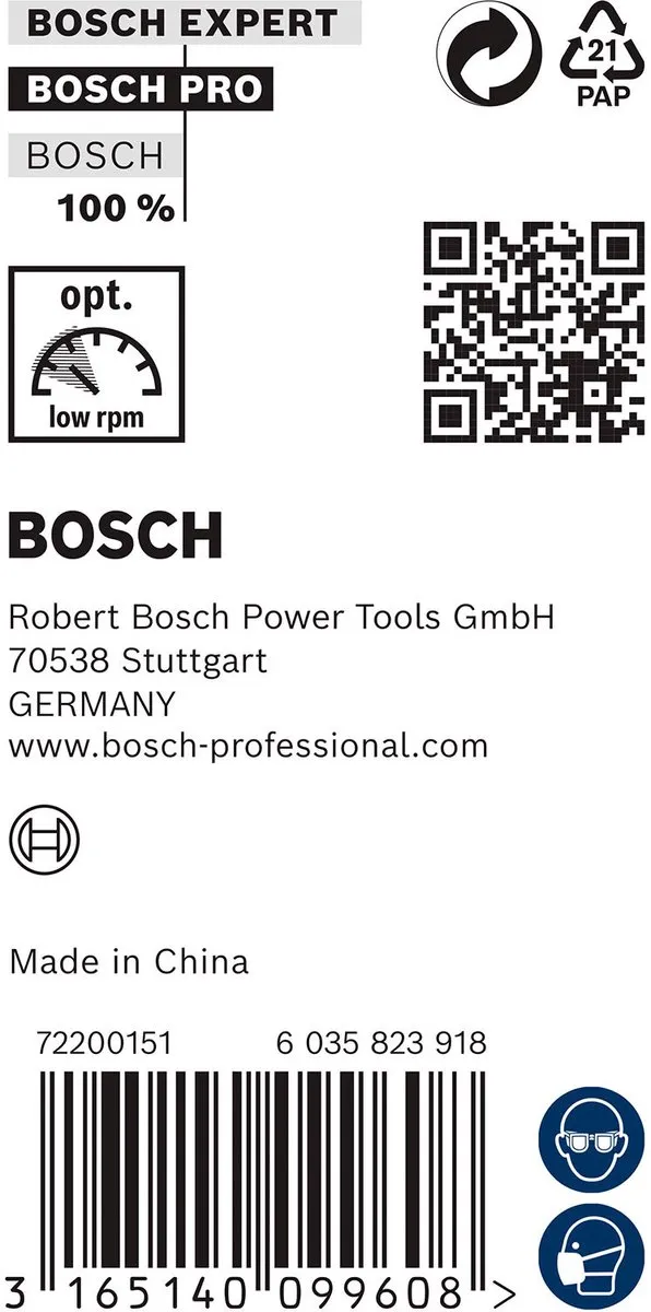 Bosch Professional Houtboor M-Punt 20x250mm - 20mm