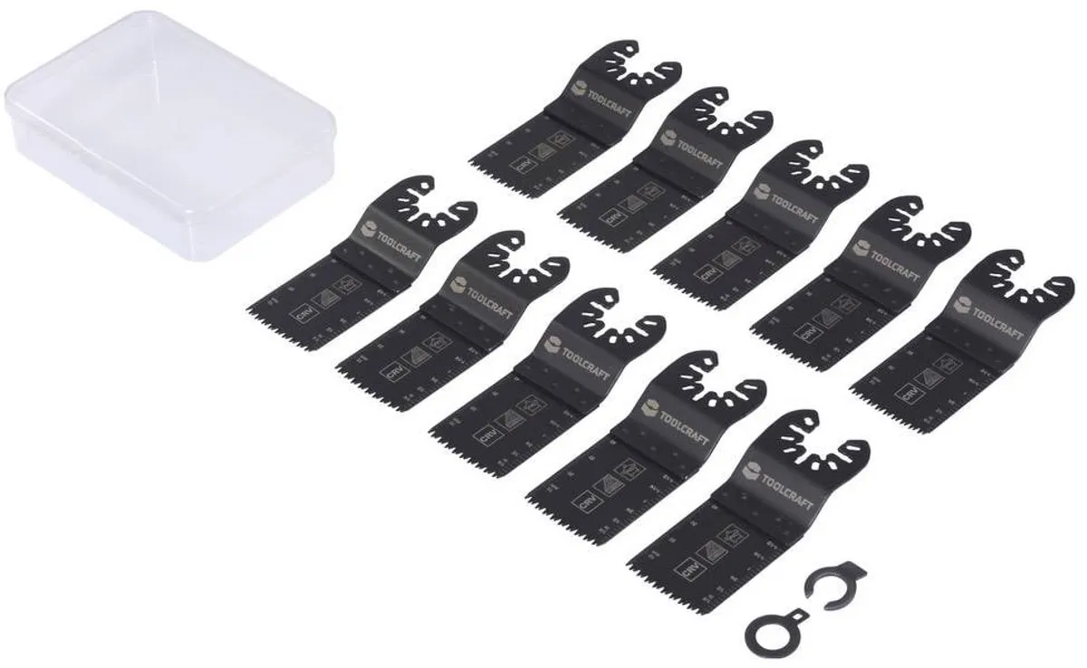 TOOLCRAFT TO-10283853 Multitool Accessoireset - 10-delig 32mm