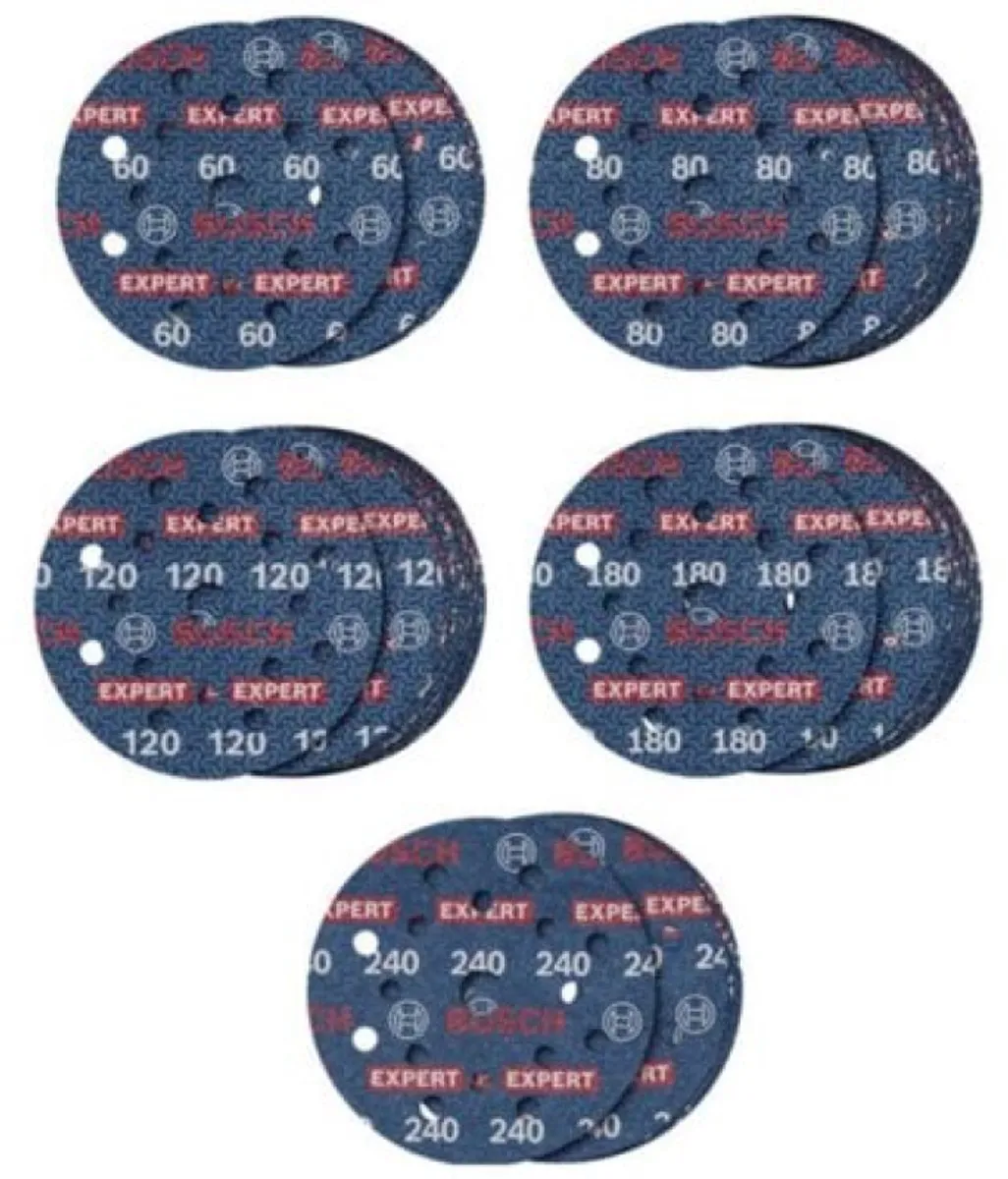 Bosch Professional 2608902429 Schleifschijven-Set Ø125mm