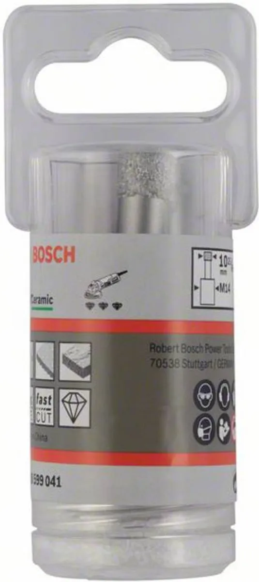 Bosch Professional Glas- en Keramiekboren 10mm - Metaal