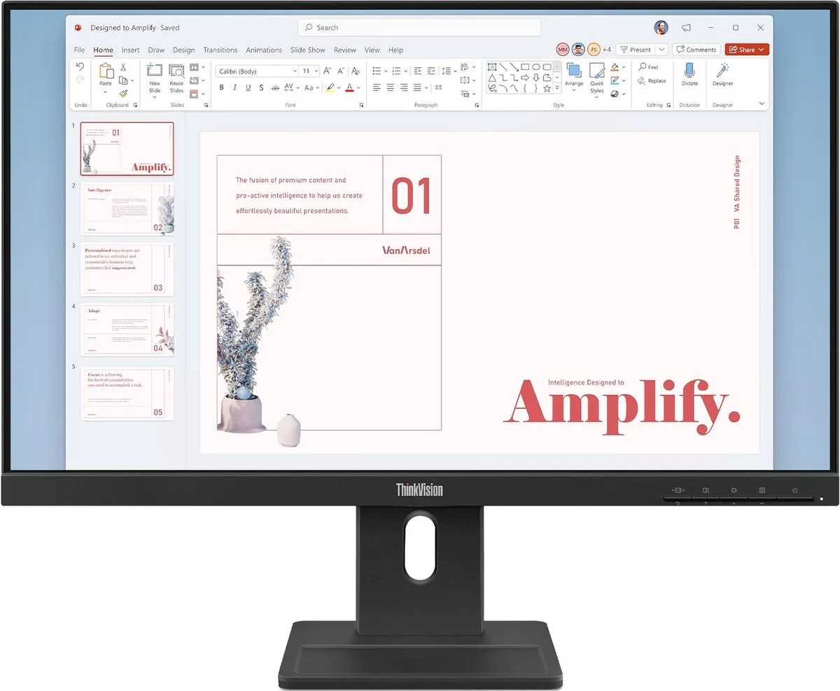 Lenovo ThinkVision E24-40 Monitor 23.8" Full HD