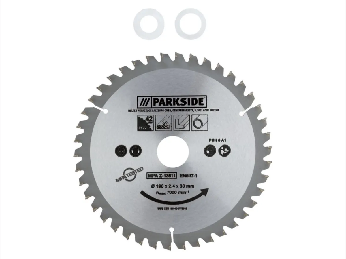 Parkside Cirkelzaagblad 42 Tanden 190mm