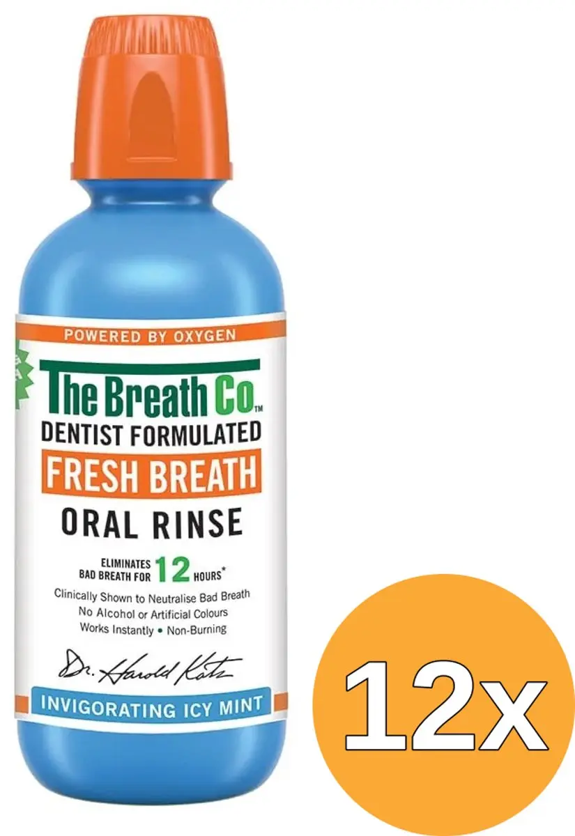 The Breath Co. Mondwater Icy Mint 500ml