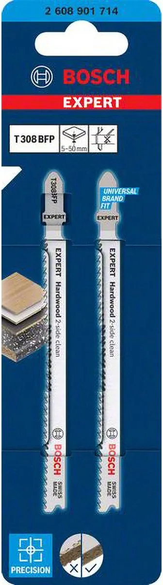 Bosch Professional EXPERT T308BFP Decoupeerzaagblad Metaal - 1 Stuk