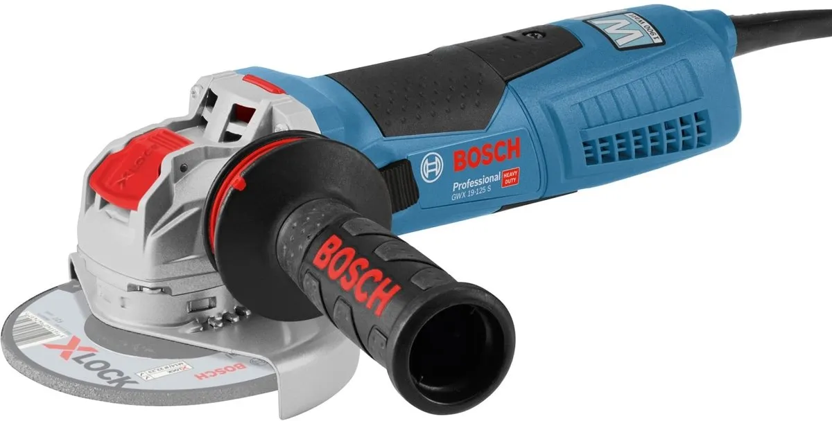 Bosch Professional GWX 19-125 S Haakse Slijper 125mm X-LOCK - 1900W