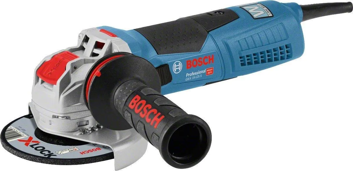 Bosch Professional GWX 19-125 S Haakse Slijper 125mm X-LOCK