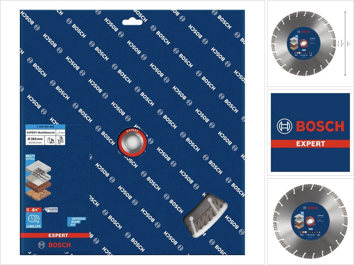 Bosch Professional EXPERT 2608900666 Diamantdoorslijpschijf 350mm