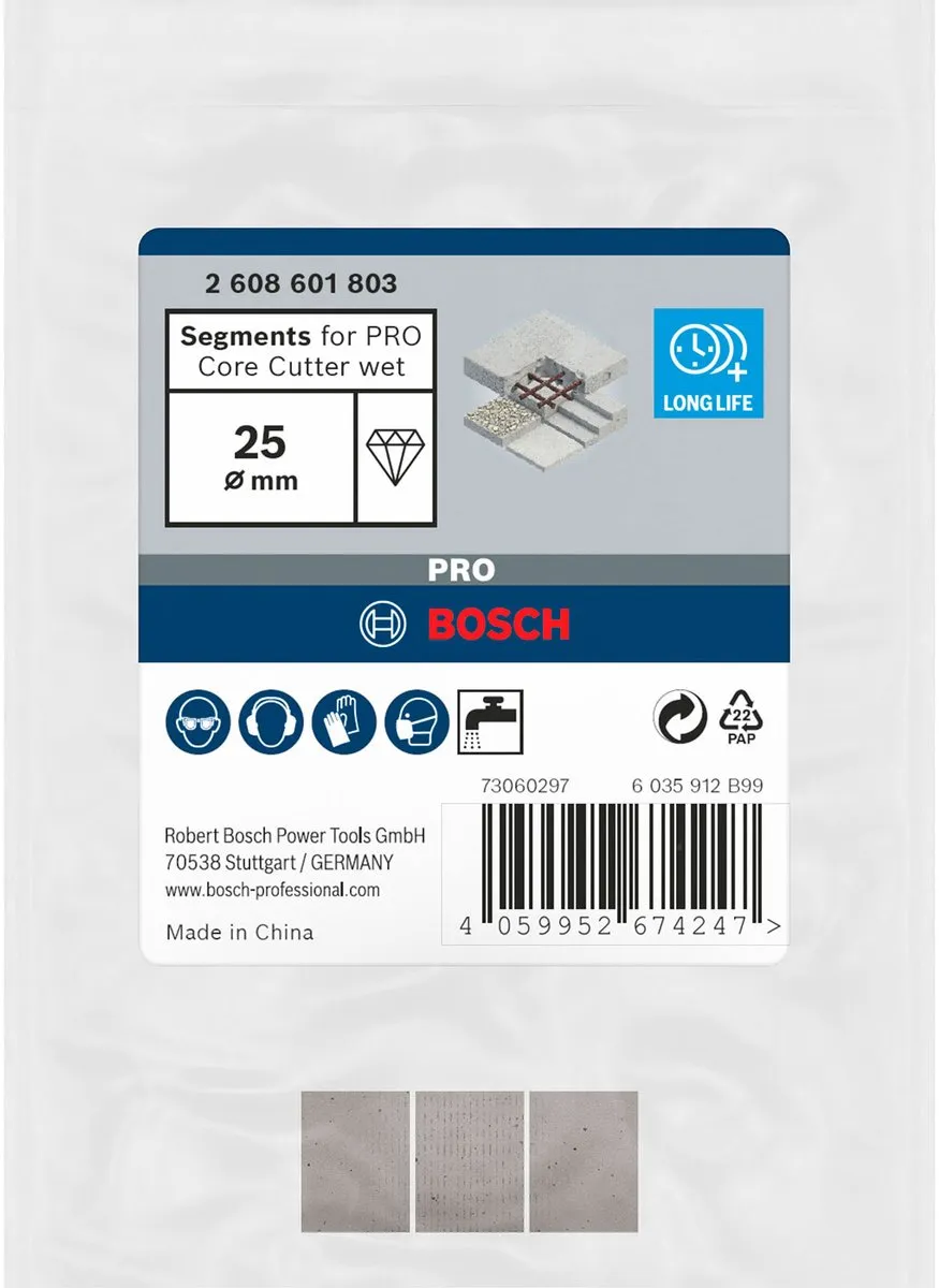 Bosch Professional PRO Ringsnijder 25mm 1 1/4" UNC - 2608601803 - afbeelding 2 van 2