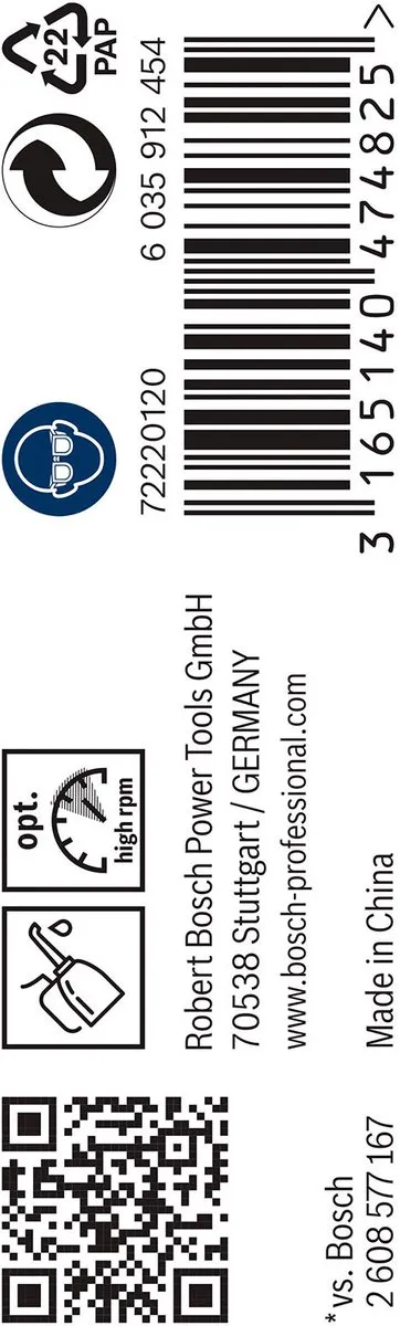 Bosch Professional ST. LINE 2.4mm HSS-G Boor - 10 Stuks