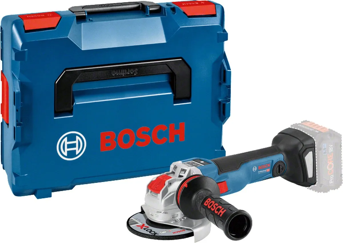 Bosch Professional GWX 18V-10 SC Haakse Slijper 125mm - 5.5Ah