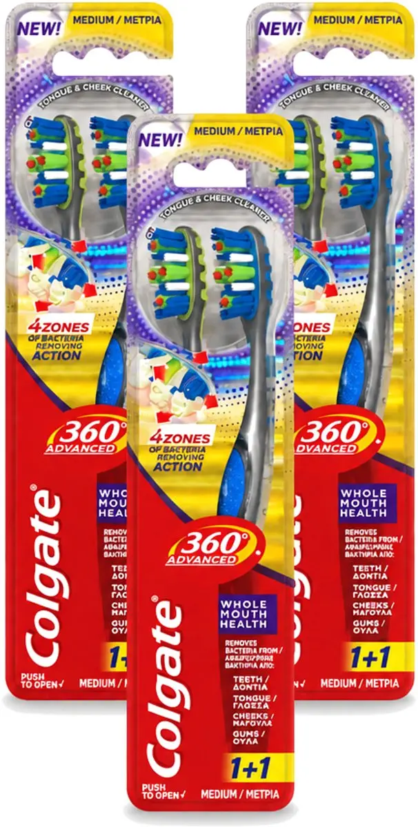 3 x Colgate