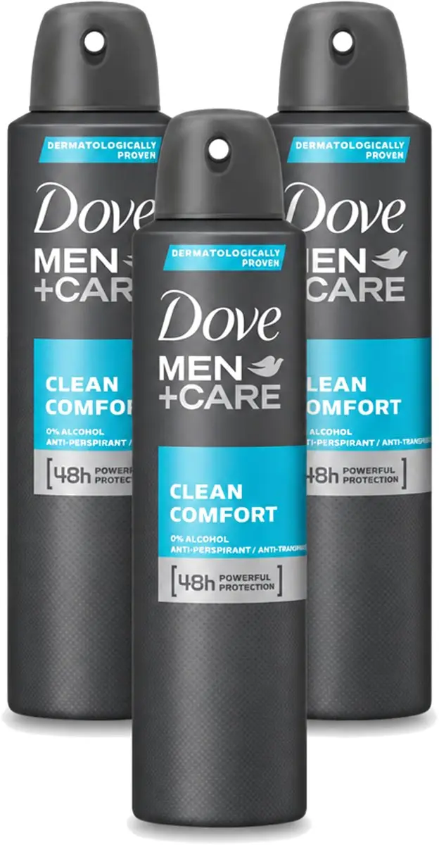 3 x Dove Men+Care