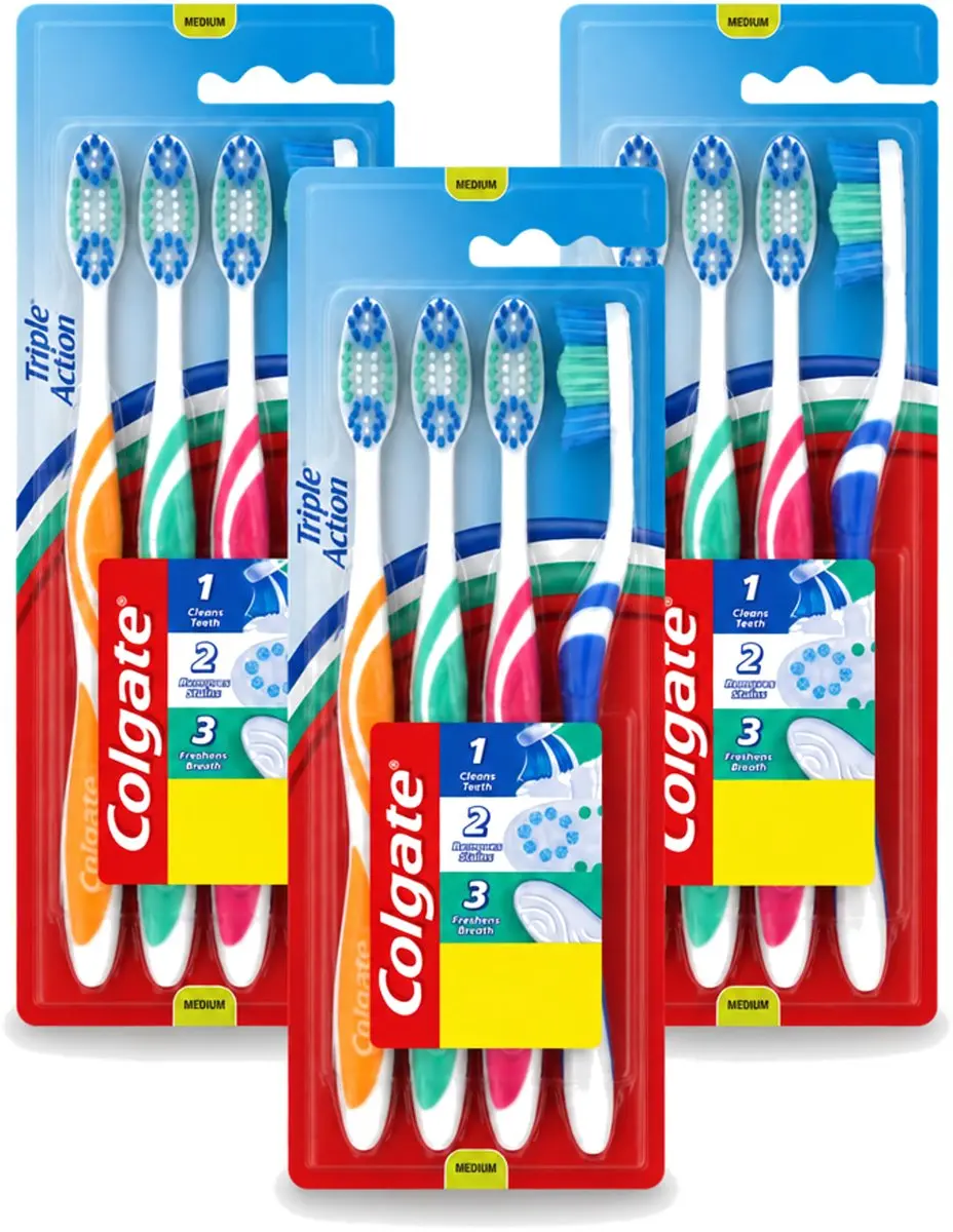 3 x Colgate
