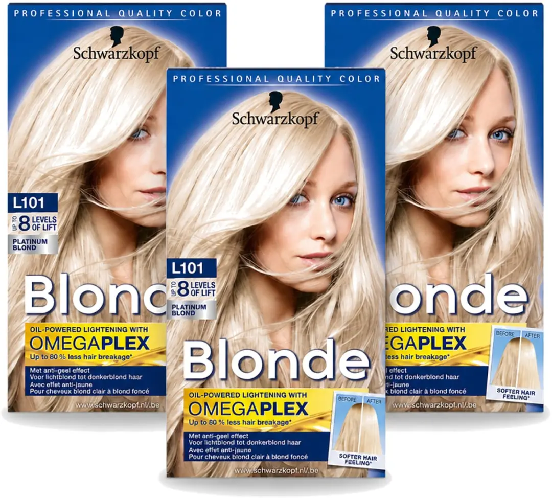 3 x Schwarzkopf