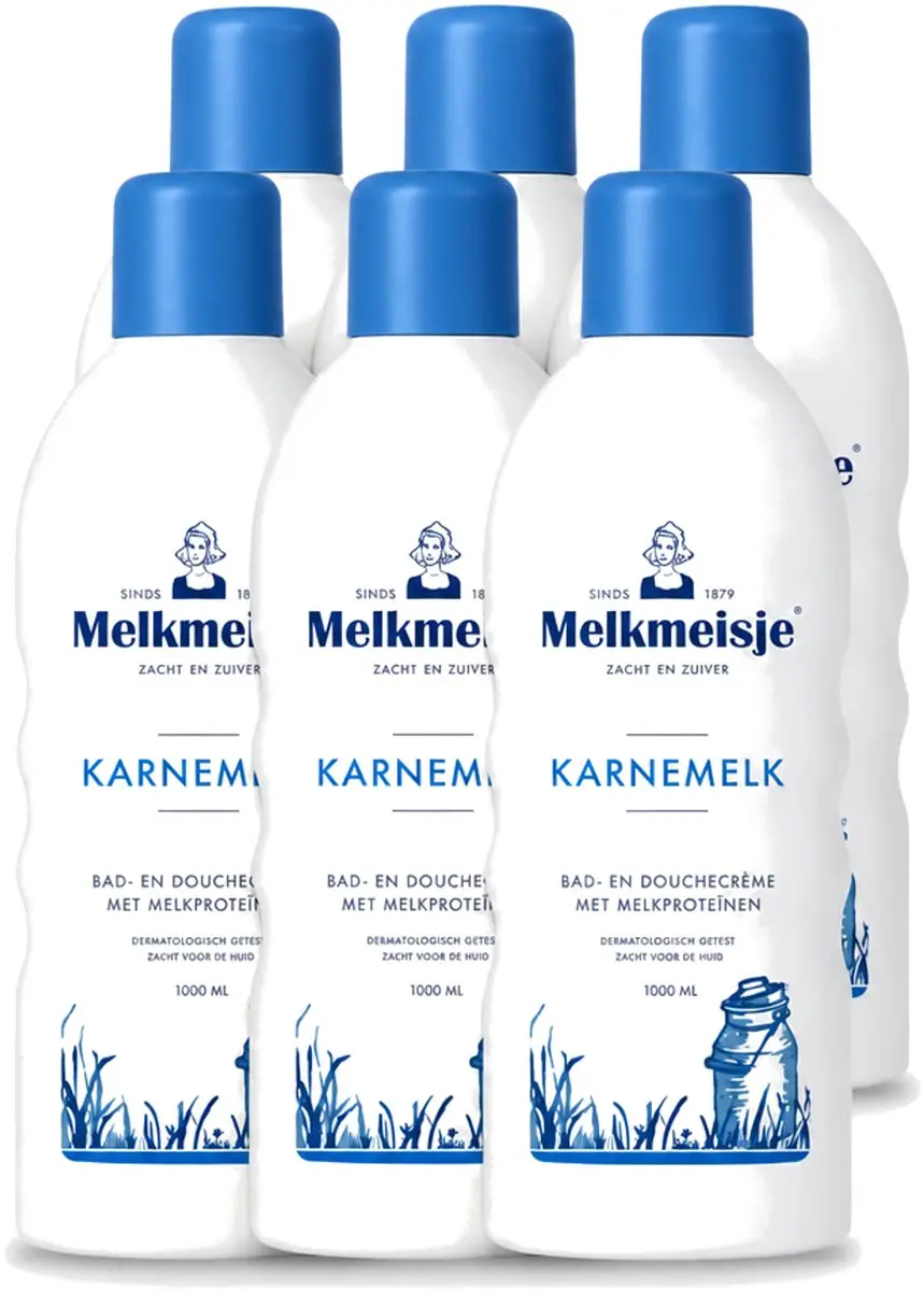 6 x Melkmeisje