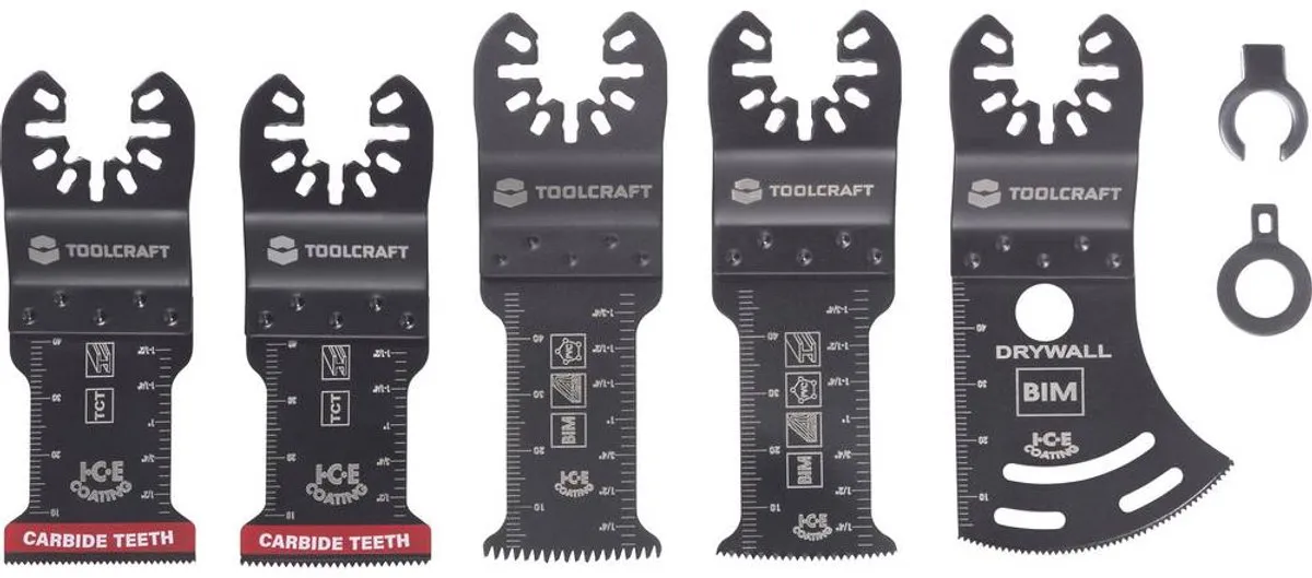 TOOLCRAFT TO-10285188 Bimetaal Multitoolset