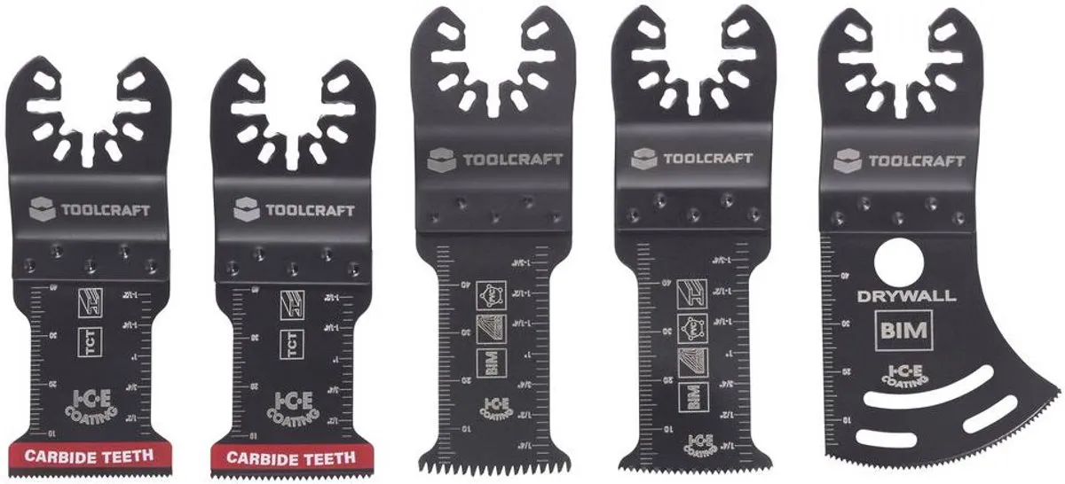 TOOLCRAFT TO-10285188 Bimetaal Multitoolset - 20 Stuks