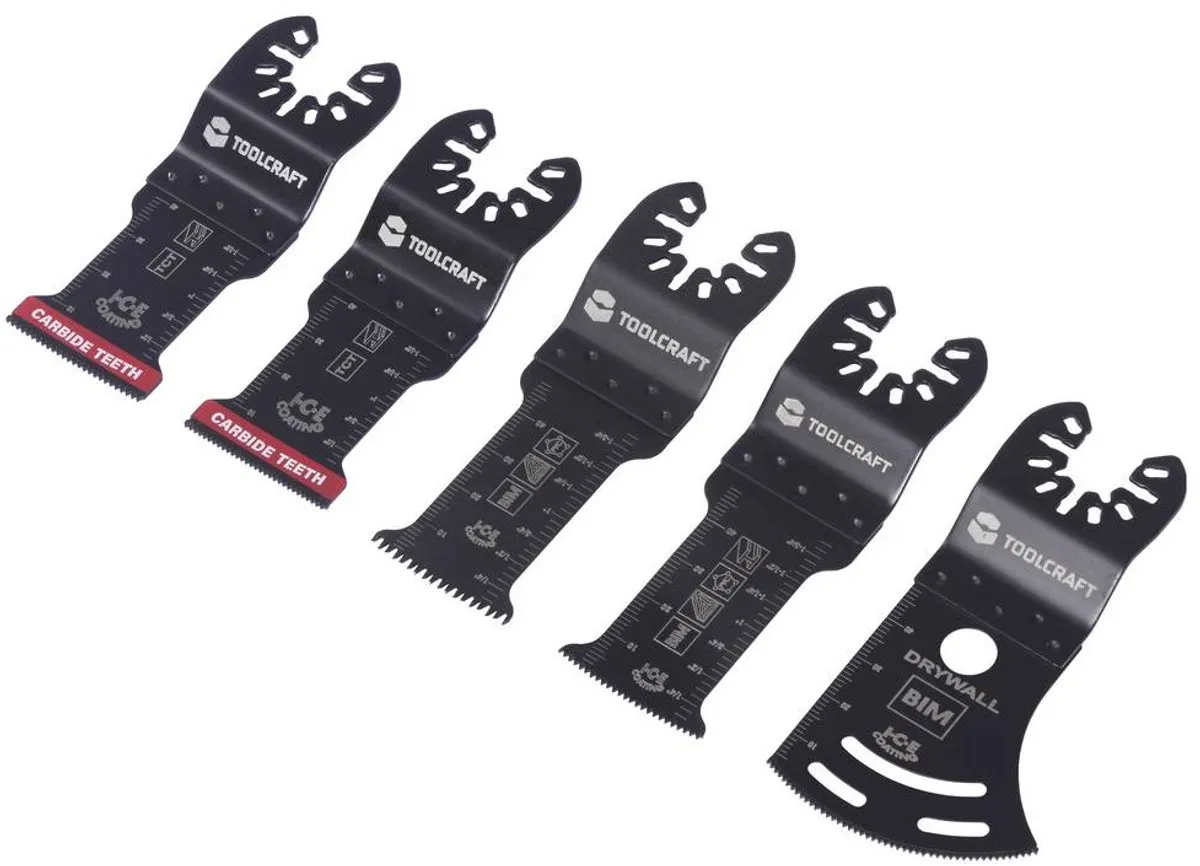 TOOLCRAFT TO-10285188 Bimetaal Multitoolset - 20 Stuks