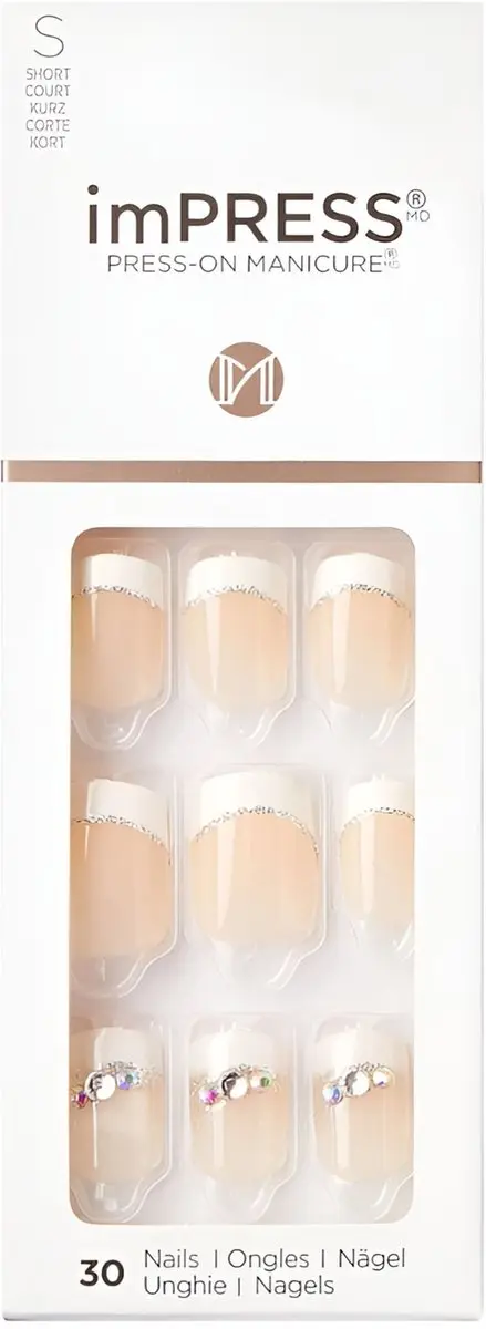 KIM007C Kunstnagels French
