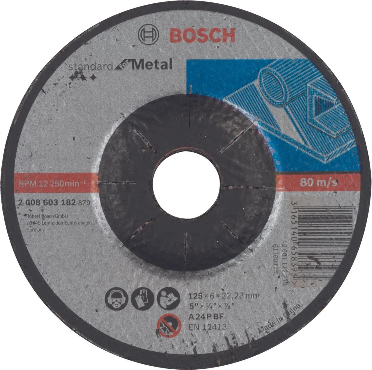 Bosch Professional Afbraamschijf Standard for Metal A 24 P BF 125mm
