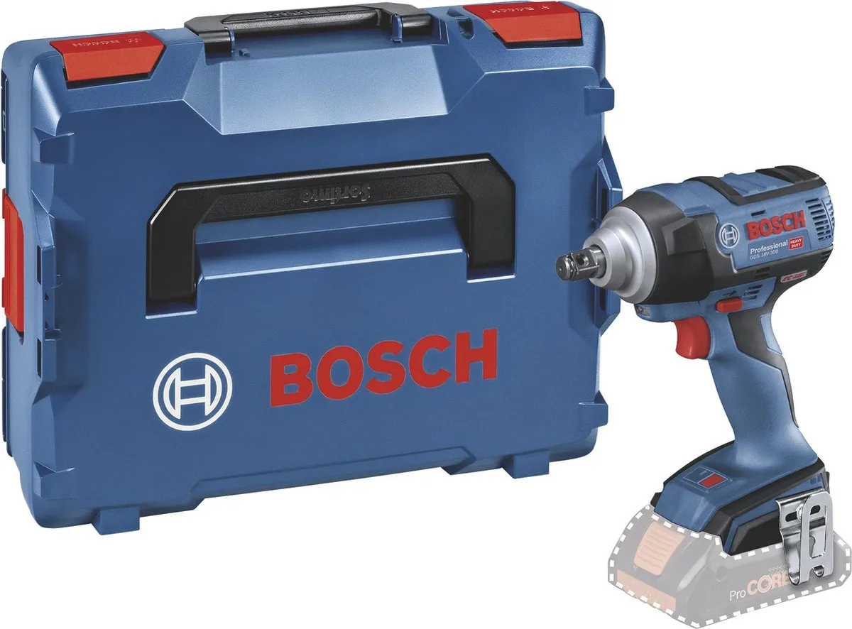 Bosch Professional GDS 18V-300 Accu Slagmoeraanzetter