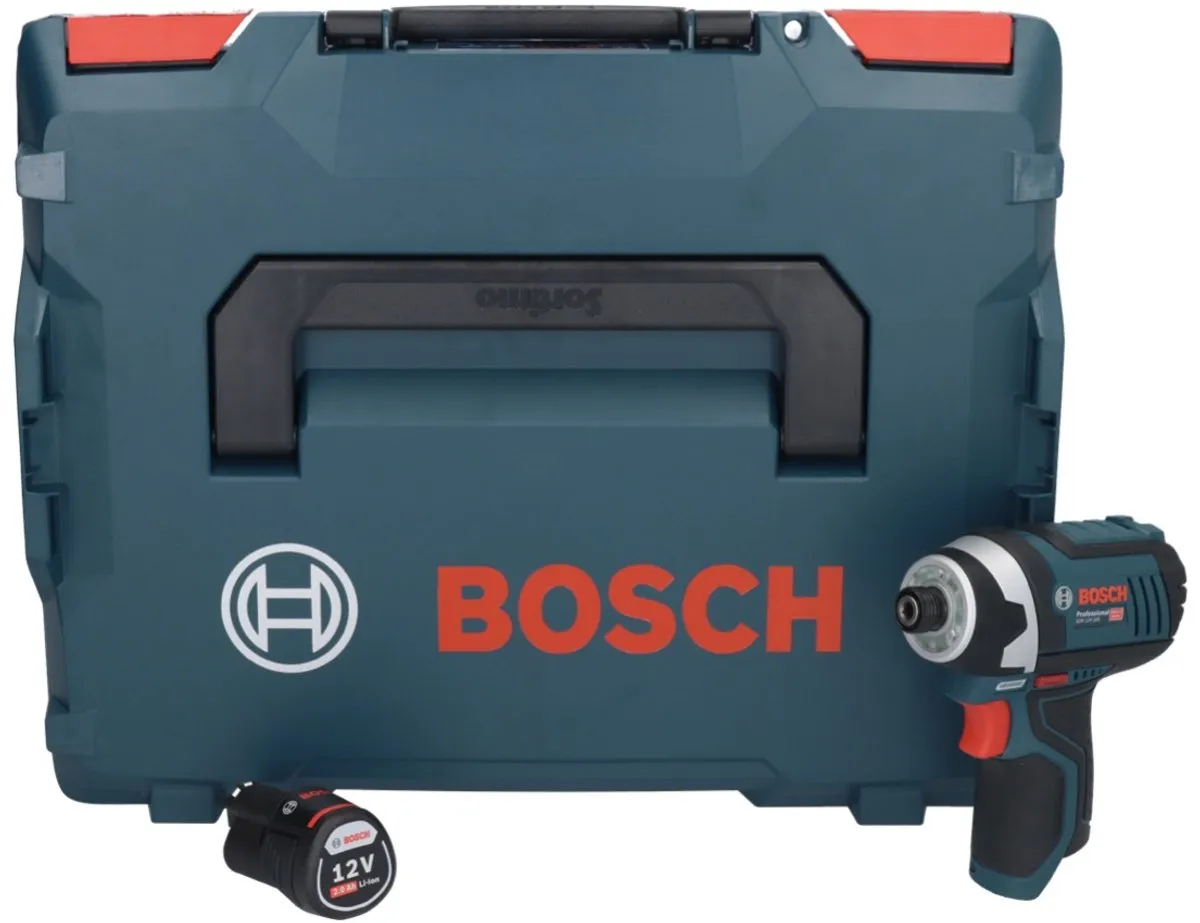 Bosch Professional GDR 12V-105 Accu-slagmoersleutel 105Nm - 1x 2.0Ah Accu