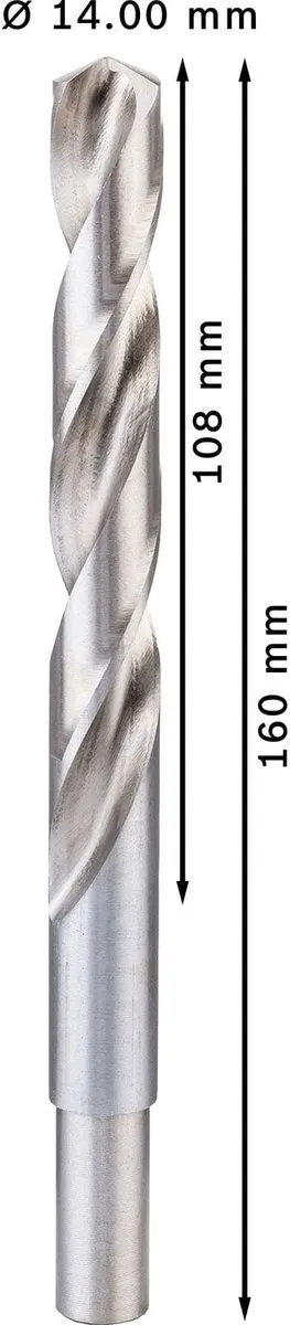 Bosch Professional ST. LINE 14.0mm HSS-G Boor - 4 Stuks - afbeelding 6 van 6