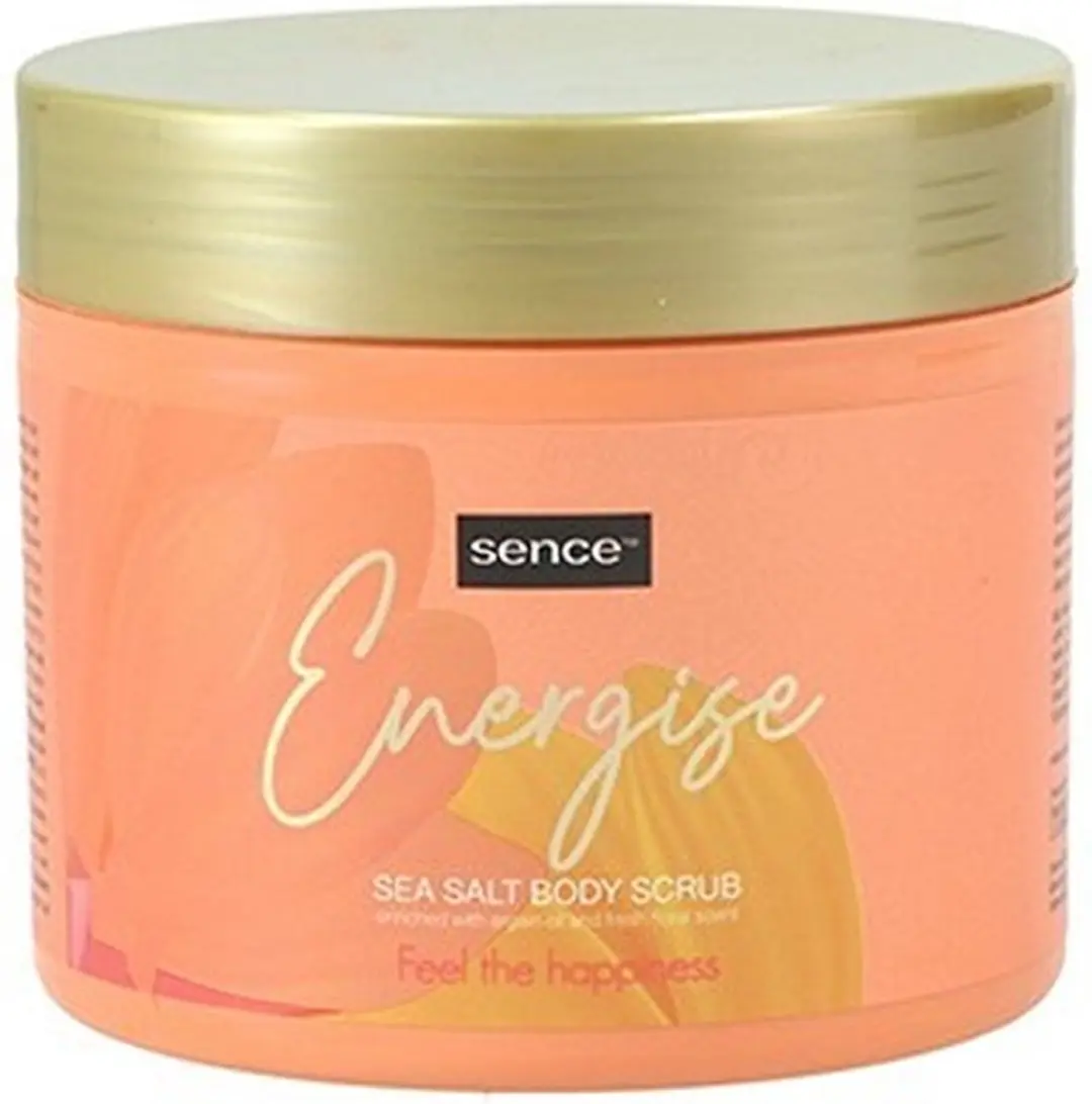 Sence Of Wellness Energise Sea Salt Body Scrub Feel The Happiness 500gr