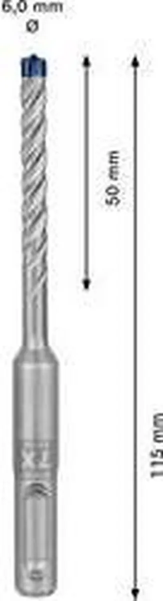 Bosch Professional EXPERT SDS plus-7X Hamerboor 6x50x115mm - 10 Stuks