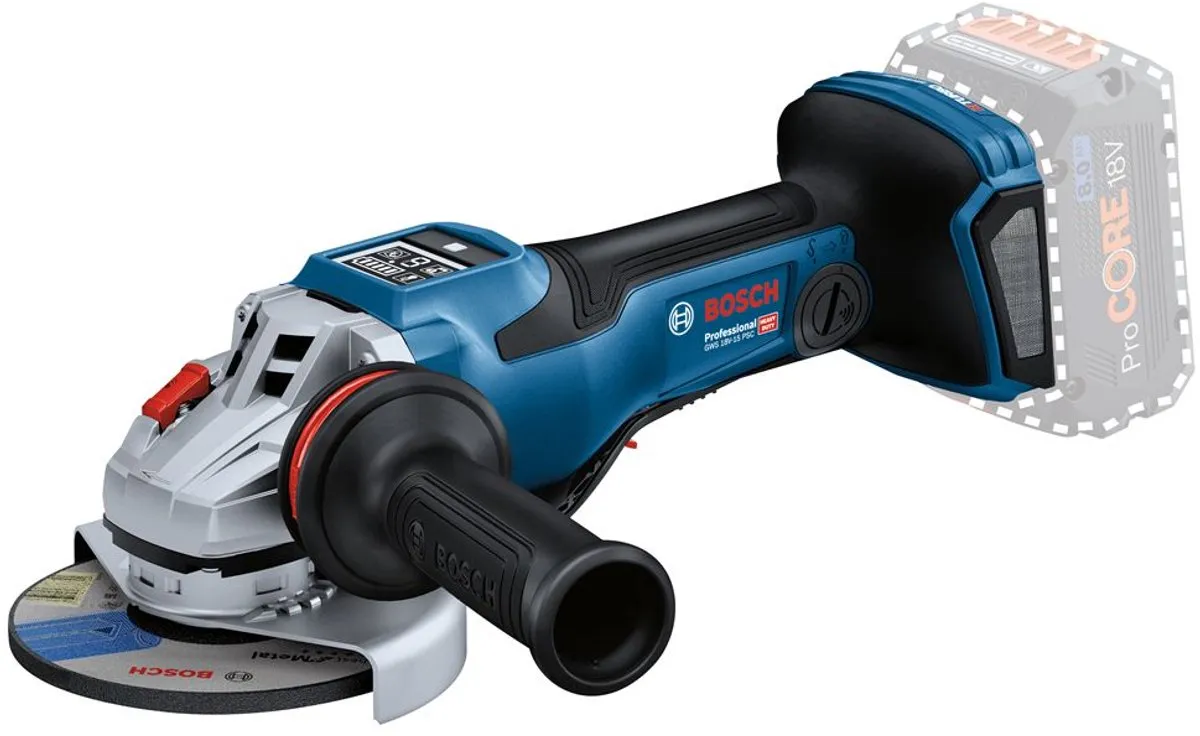 Bosch Professional GWX 18V-15 PSC Haakse Slijper 125mm