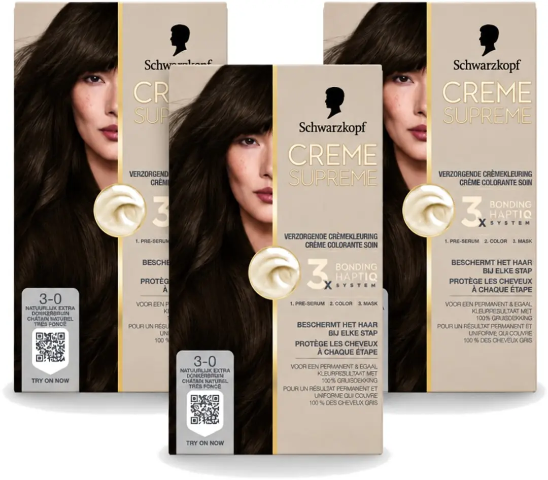 3 x Schwarzkopf