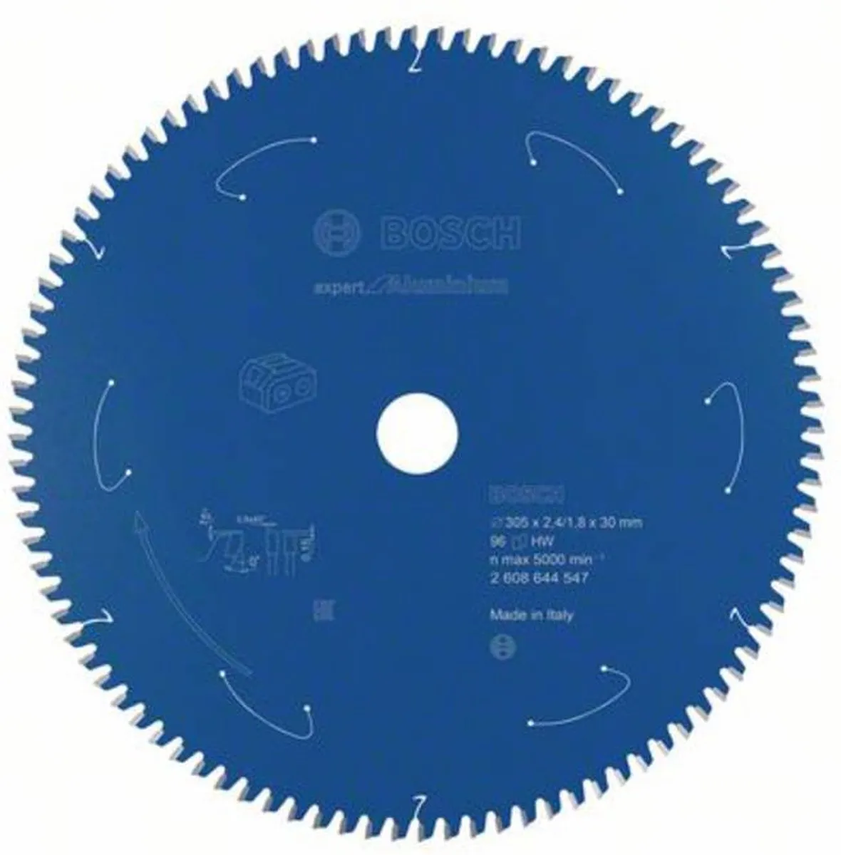 Bosch cirkelzaagblad Expert voor Aluminium 305 x 1,8 x 30 mm 96 tanden ( 2608644547 )
