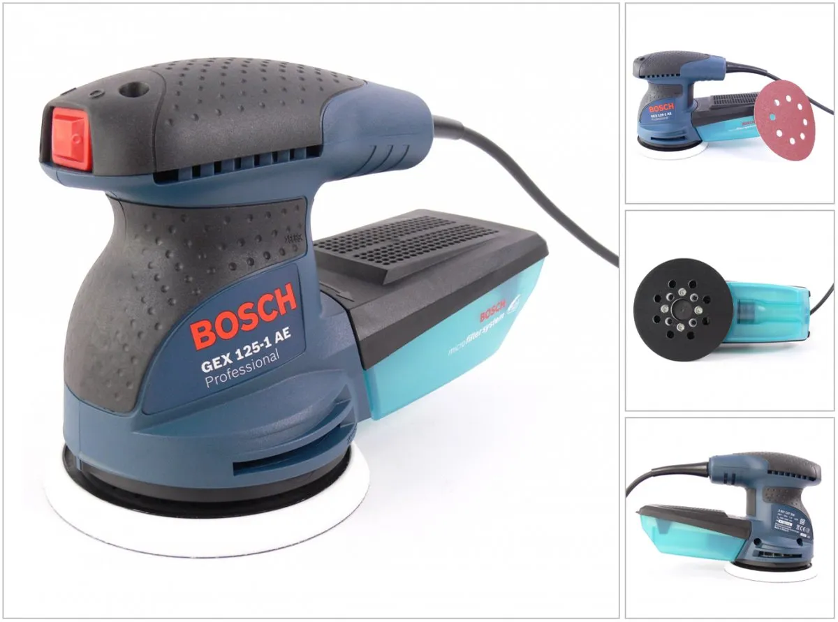 Bosch Professional GEX 125-1 AE Excentrische Schuurmachine 250W