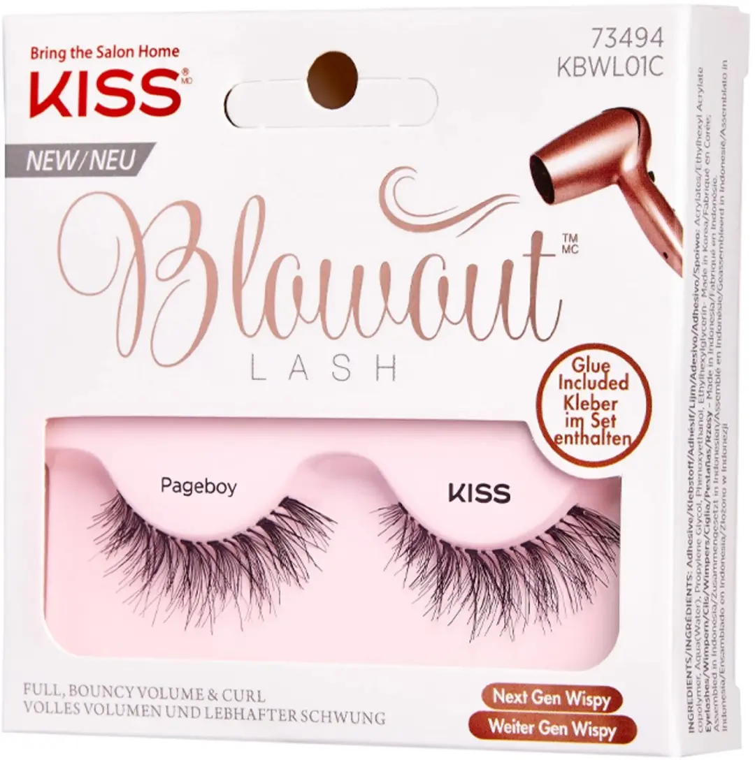 Kiss Pageboy Nepwimpers Zwart - afbeelding 5 van 5