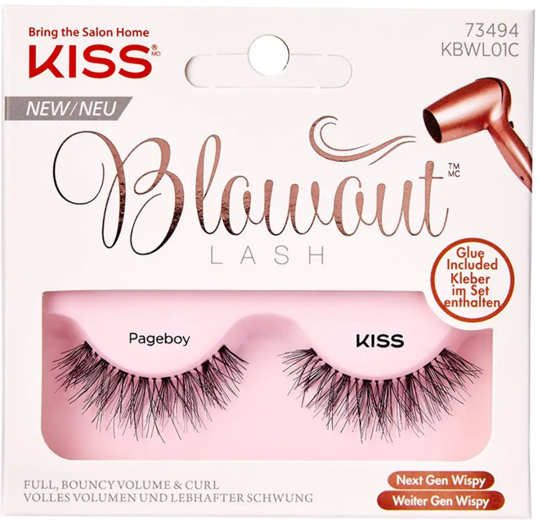 Kiss Pageboy Nepwimpers Zwart