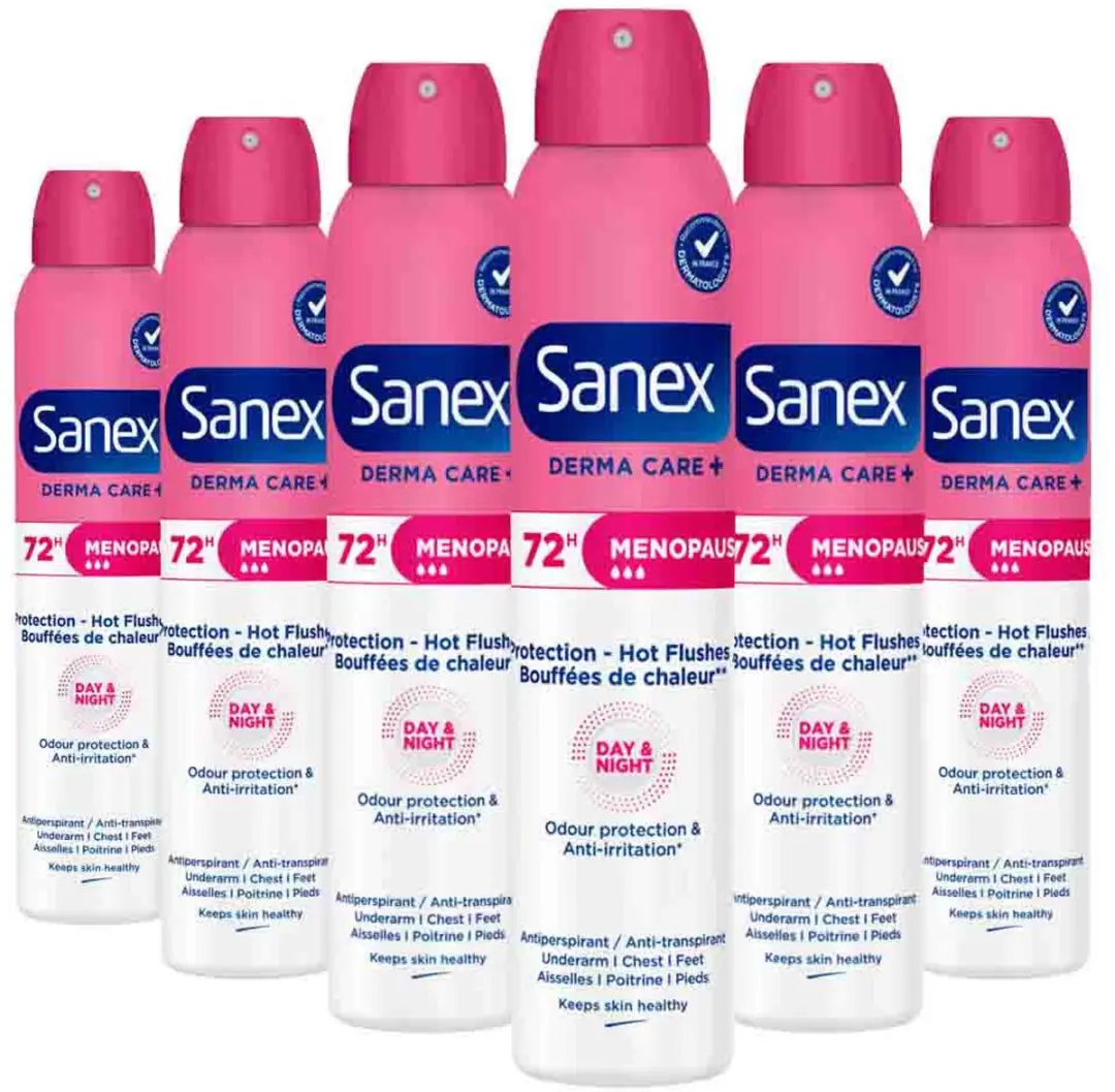 Sanex Deodorant Spray Derma Care+ Menopause
