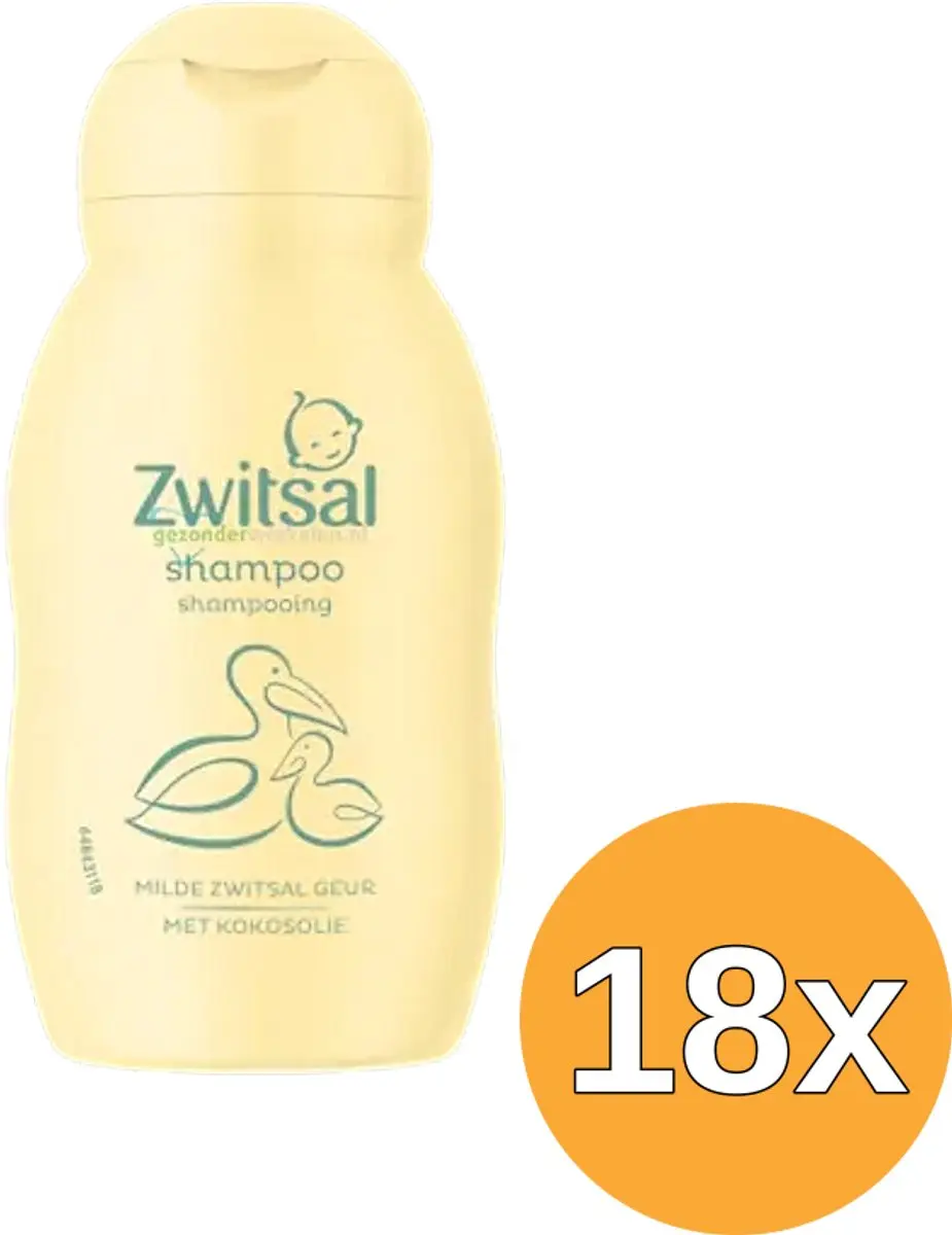 18x Mini Zwitsal Shampoo Anti-Prik (75 ml)